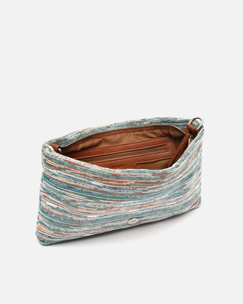 Lurdesi bolso bandolera pequeño estampado jacquard