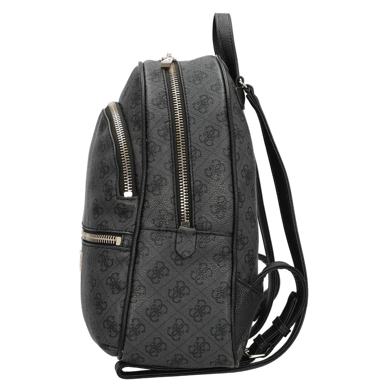 Guess Manhattan II Large - Mochila 33 cm (coal logo)