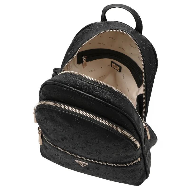 Guess Manhattan ll Backpack - Mochila L 33 cm (black logo)