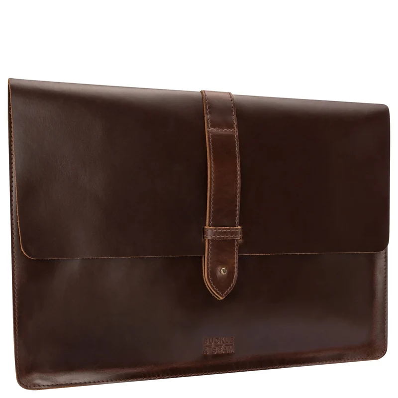 Buckle & Seam Aspen - Funda para portátil 13" 32 cm (brown)
