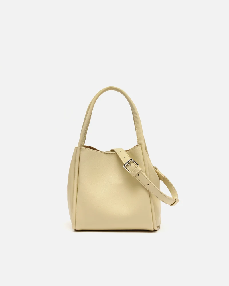 Guevi bolso tote pequeño con neceser y asa bandolera extraíble