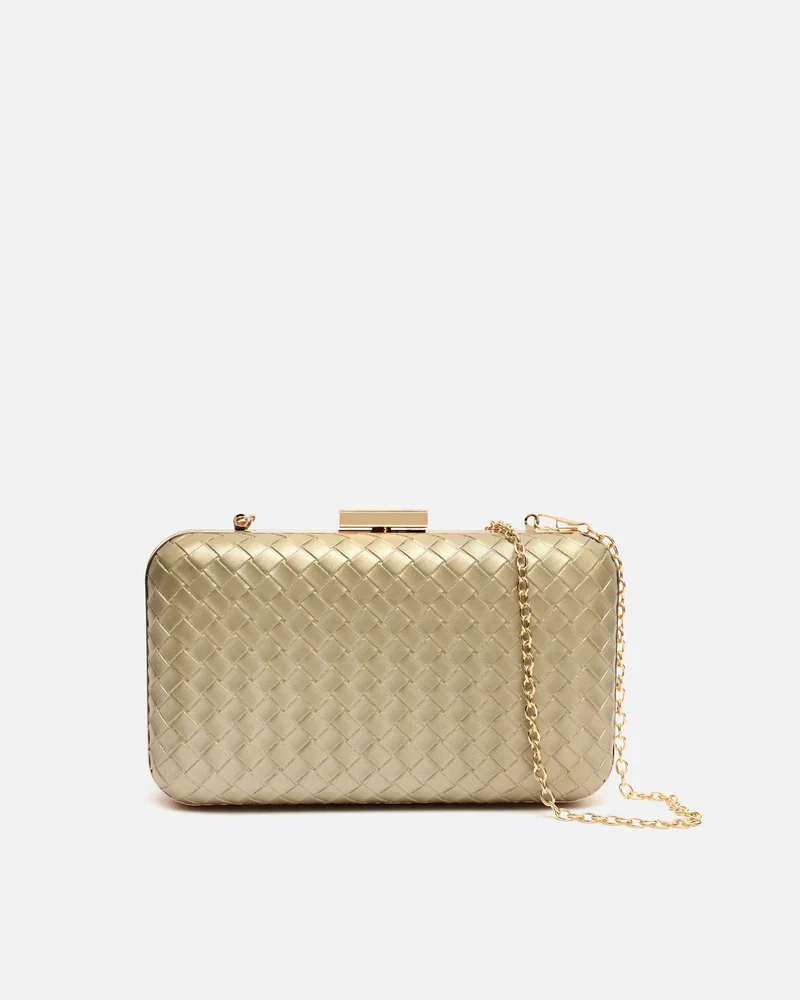 Trefi bolso de fiesta trenzado