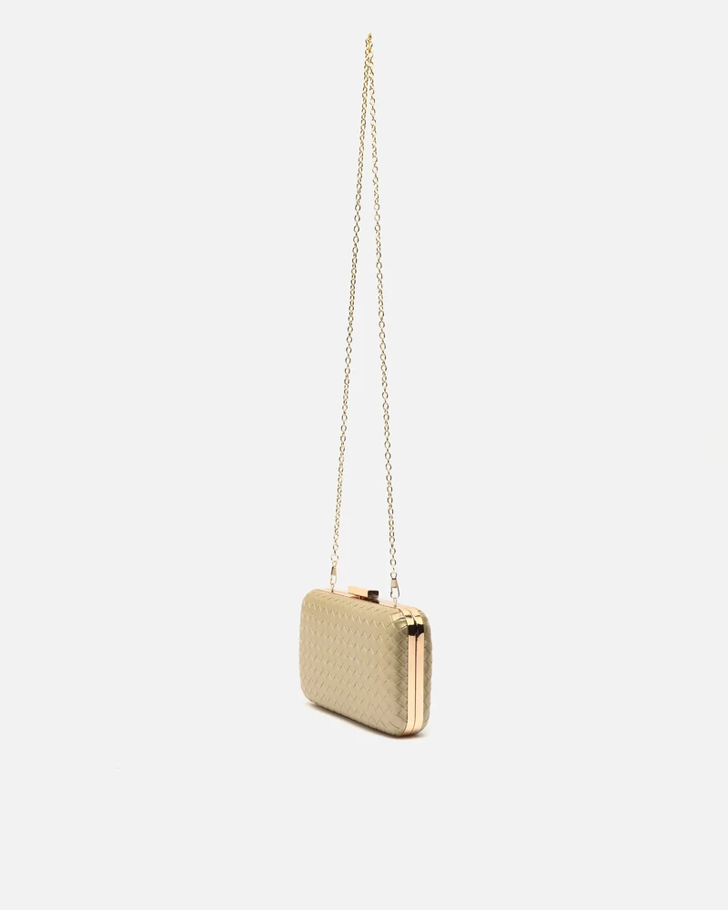 Trefi bolso de fiesta trenzado