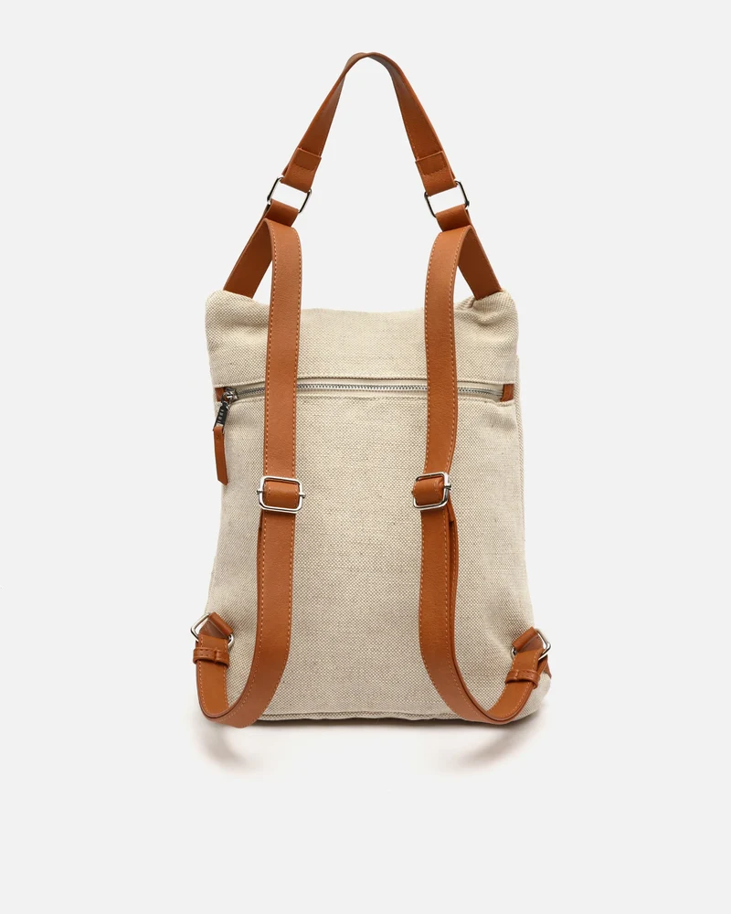 Alanu mochila antirrobo efecto rafia