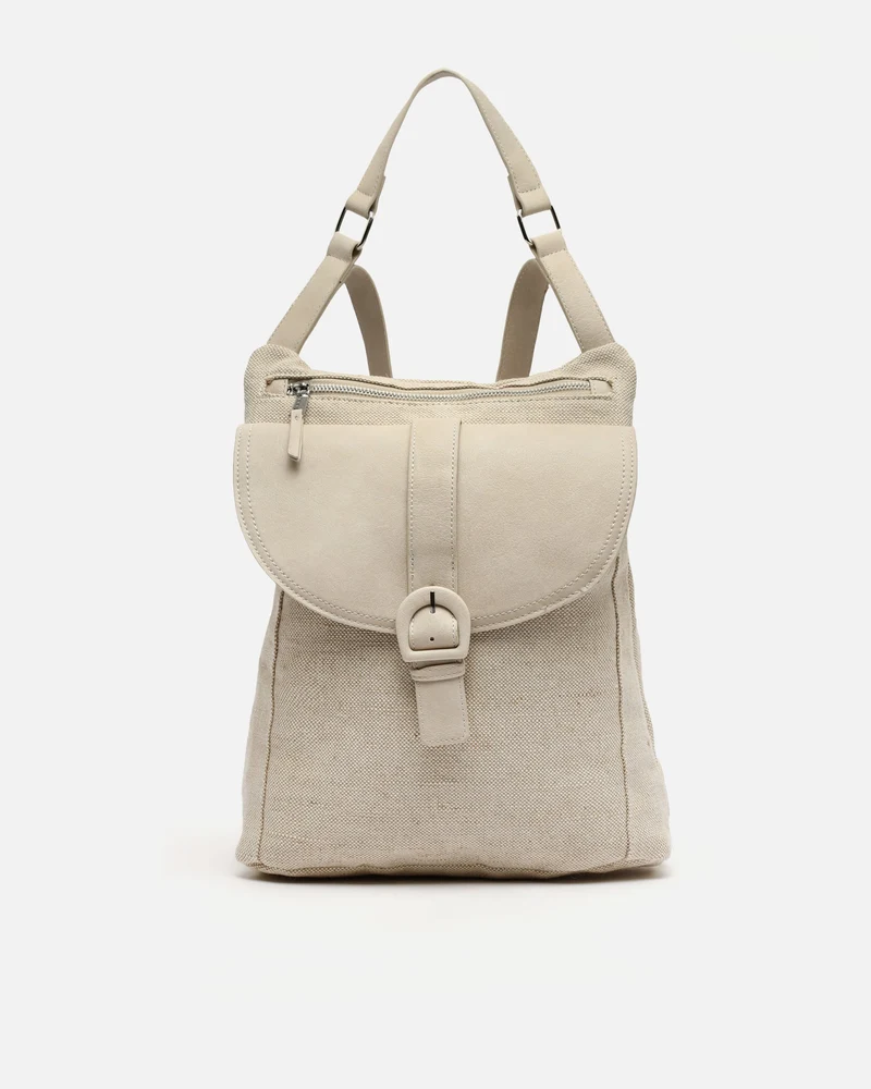 Alanu mochila antirrobo efecto rafia