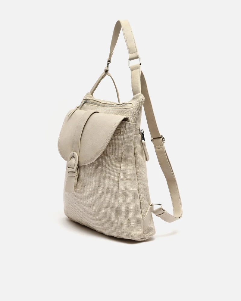Alanu mochila antirrobo efecto rafia