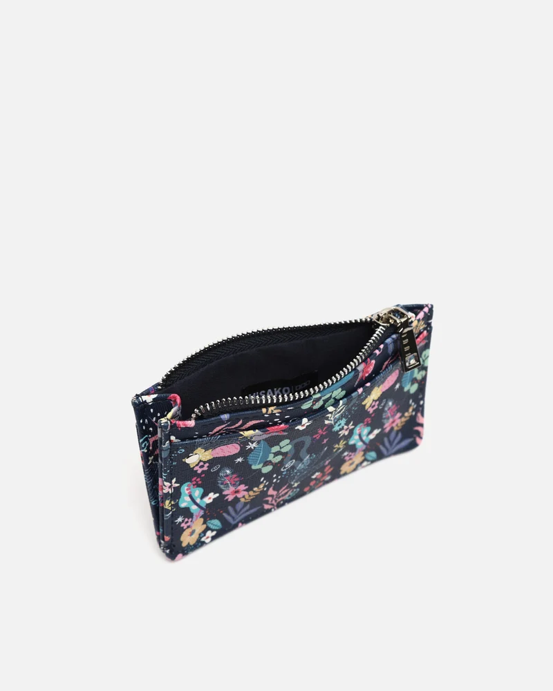 Piegi tarjetero estampado