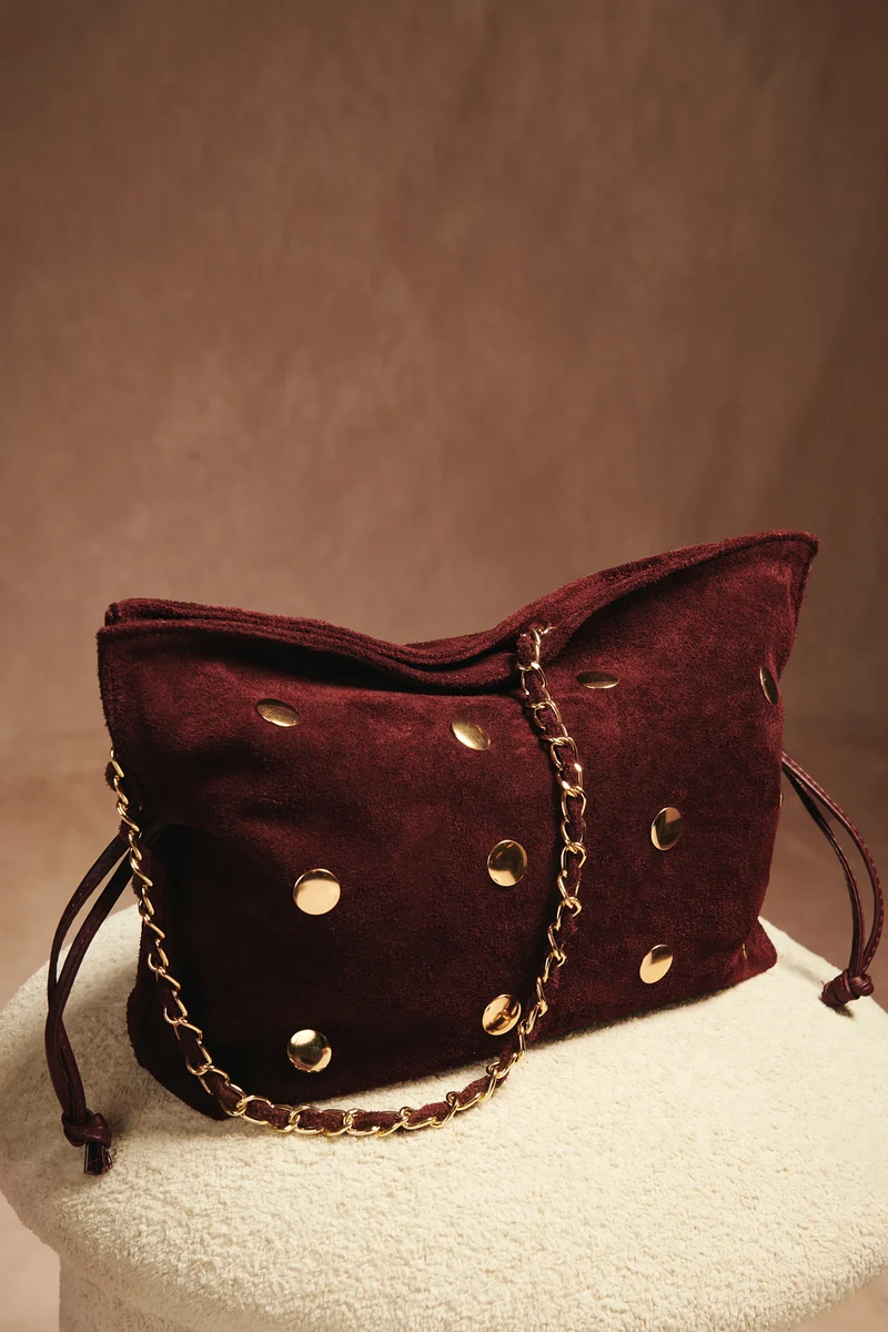 BOLSO SACOTACHAS BURDEOS