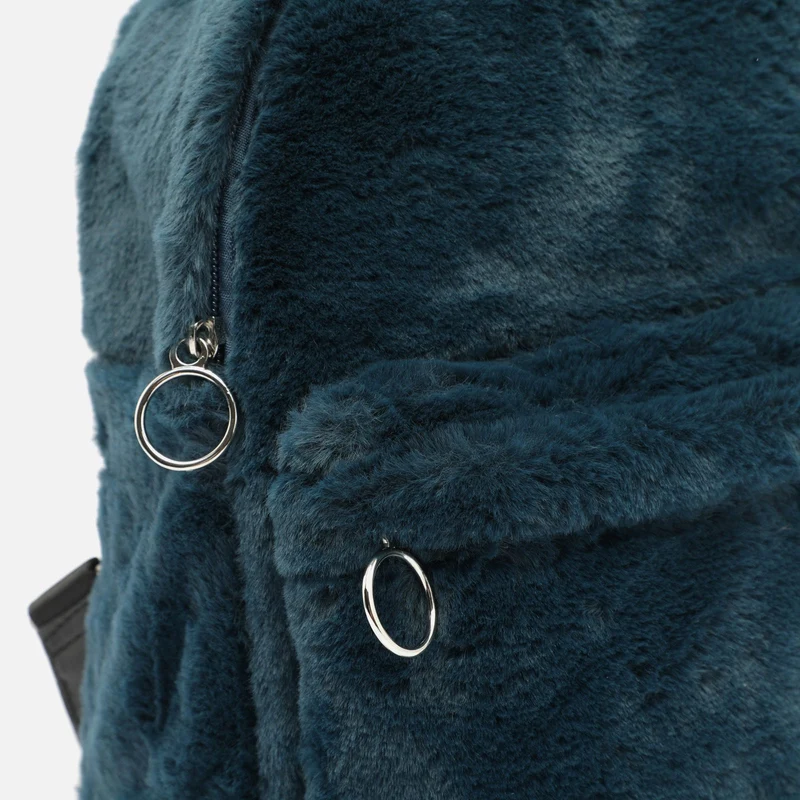 Furry mochila efecto pelo ED.