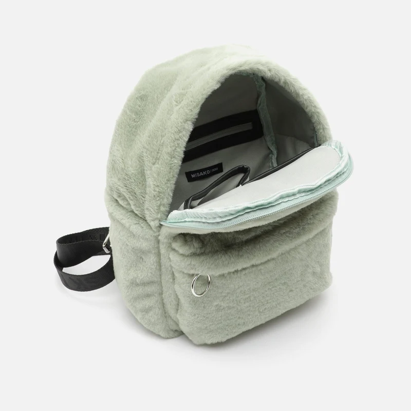 Furry mochila efecto pelo ED.