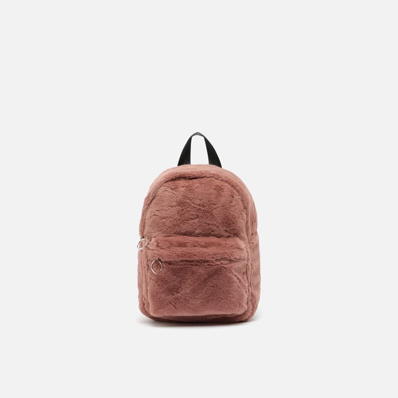 Furry mochila efecto pelo ED.