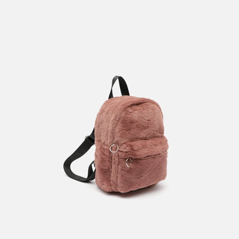 Furry mochila efecto pelo ED.