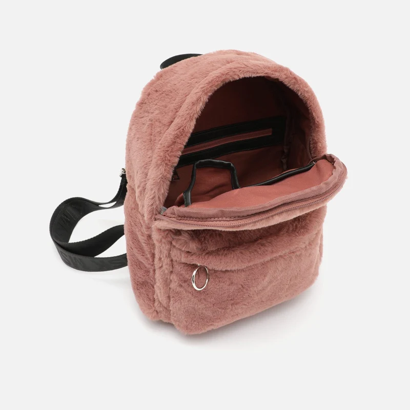 Furry mochila efecto pelo ED.