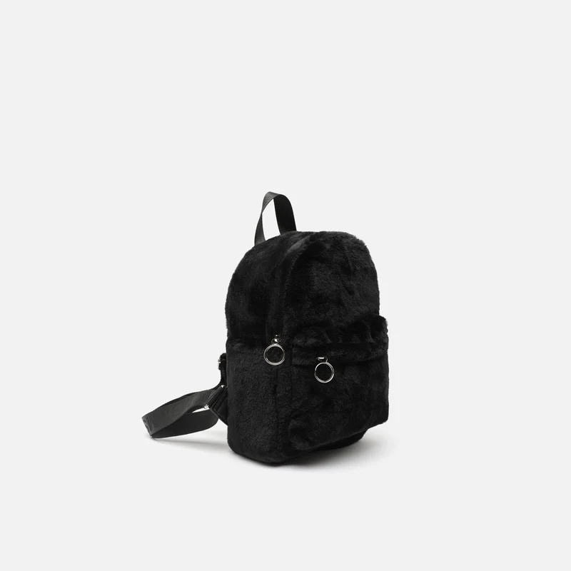 Furry mochila efecto pelo ED.