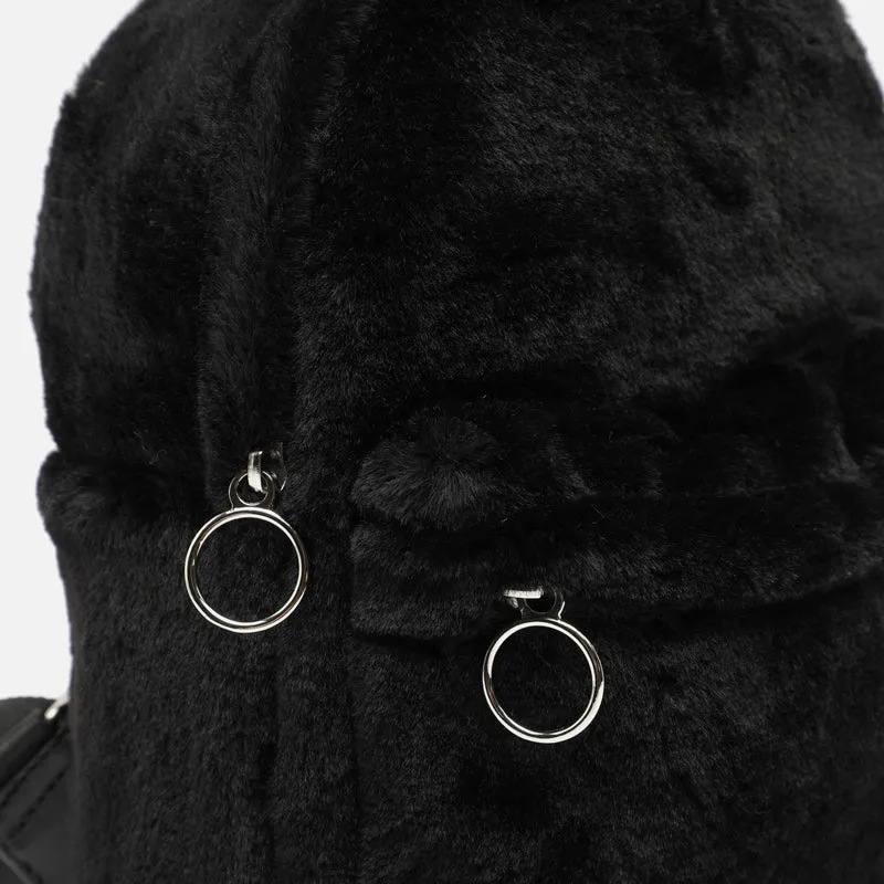Furry mochila efecto pelo ED.