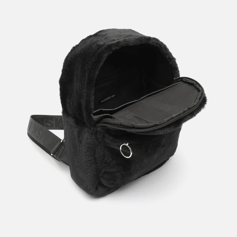 Furry mochila efecto pelo ED.