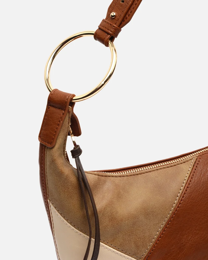Abeya bolso hobo estampado patchwork