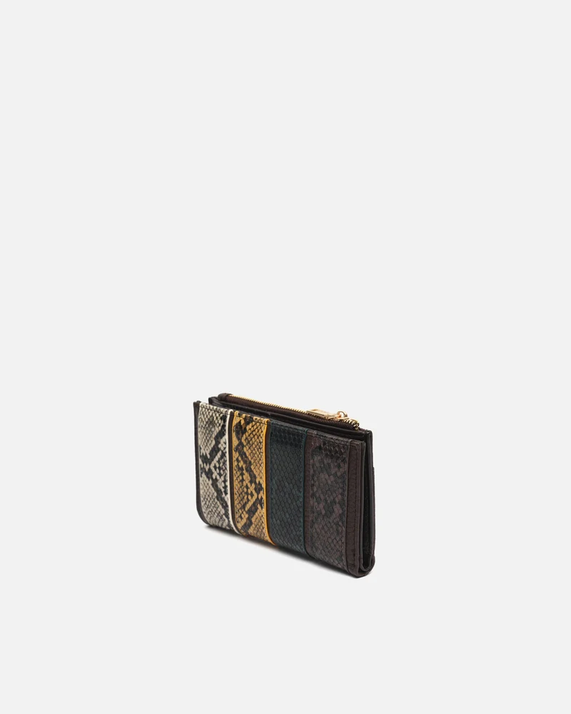 Toksa monedero pequeño con estampado animal print