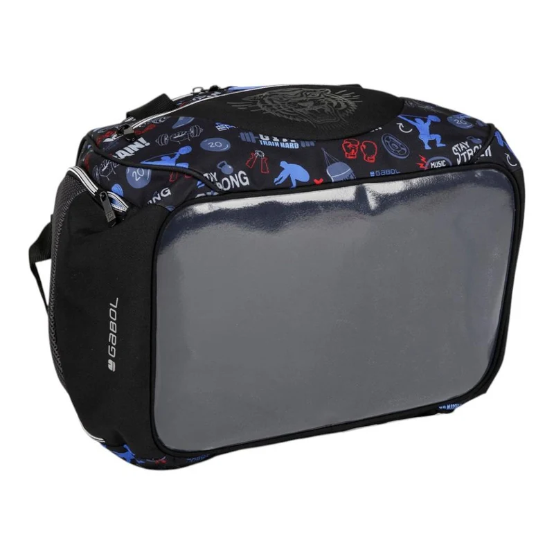 Bolsa de Deporte Gabol Training Negra | Con Zapatillero