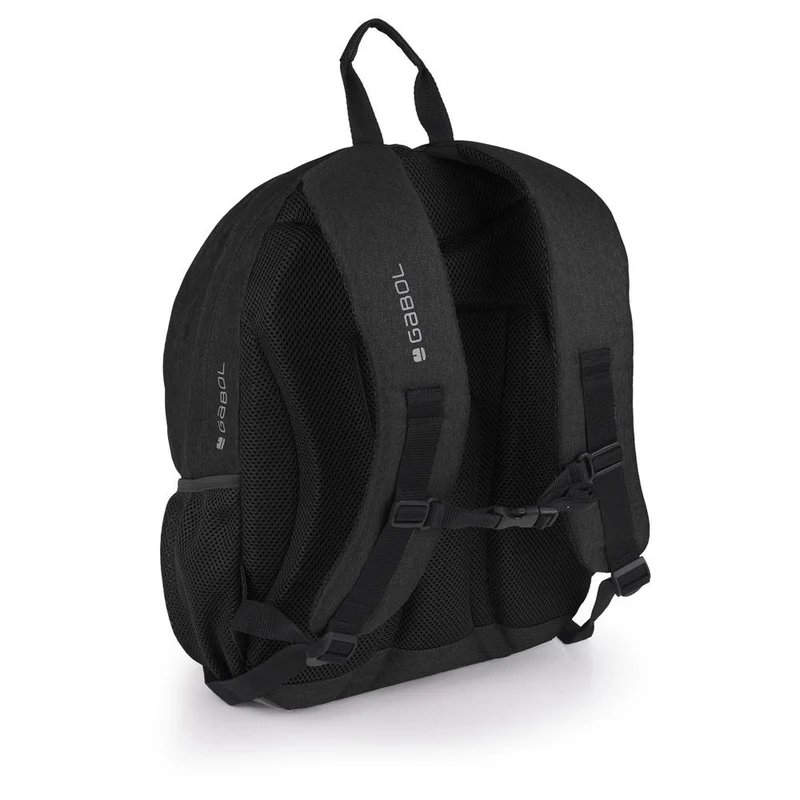 Mochila Gabol Wolf Negra 3 Compartimentos para Portátil 15,6"