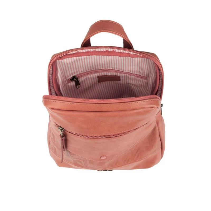 Mochila Mujer Gabol Lis Caldera con Bolsillo Frontal y Compartimentos
