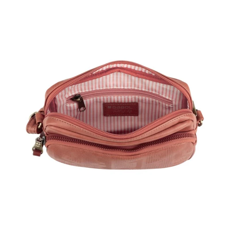 Bolso Bandolera Mujer Gabol Lis Caldera con Compartimentos Interiores