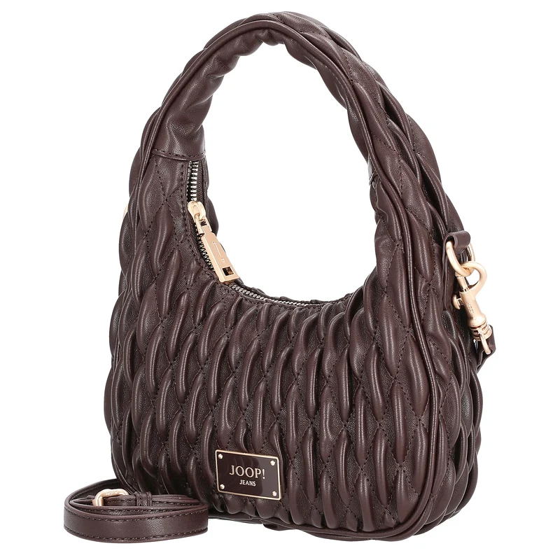 Joop Jeans Women Ruga Denise Hobo - Bolso de hombro 20 cm (dark brown)