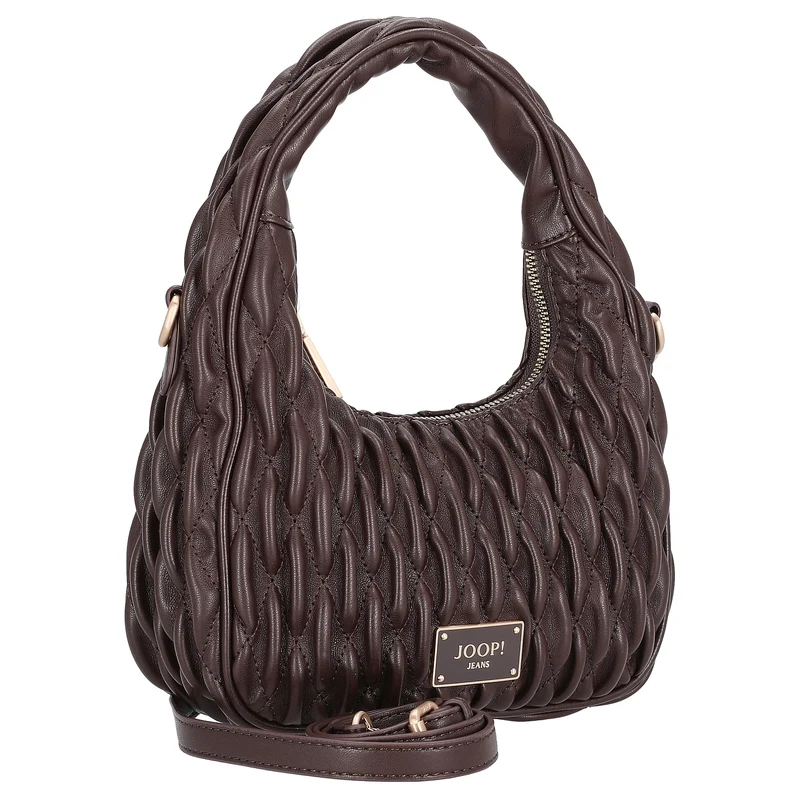 Joop Jeans Women Ruga Denise Hobo - Bolso de hombro 20 cm (dark brown)