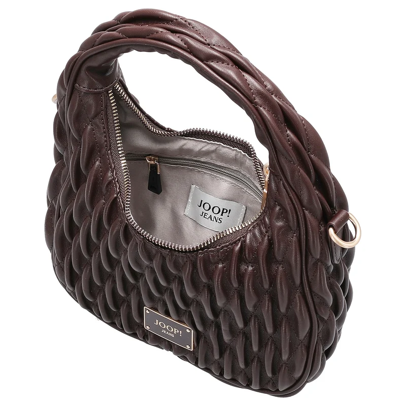 Joop Jeans Women Ruga Denise Hobo - Bolso de hombro 20 cm (dark brown)