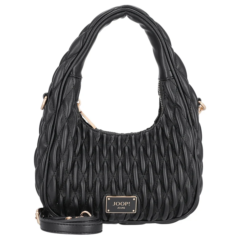 Joop Jeans Women Ruga Denise Hobo - Bolso de hombro 20 cm (black)