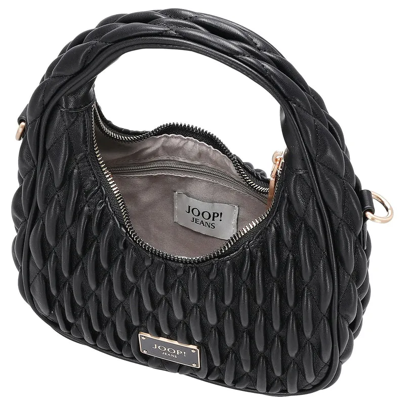 Joop Jeans Women Ruga Denise Hobo - Bolso de hombro 20 cm (black)