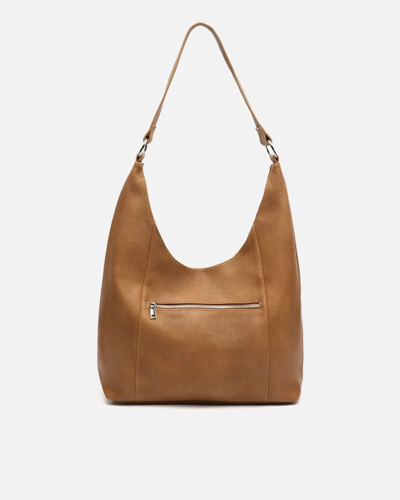 Diblini bolso hobo con detalles metálicos