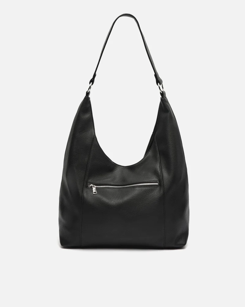 Diblini bolso hobo con detalles metálicos