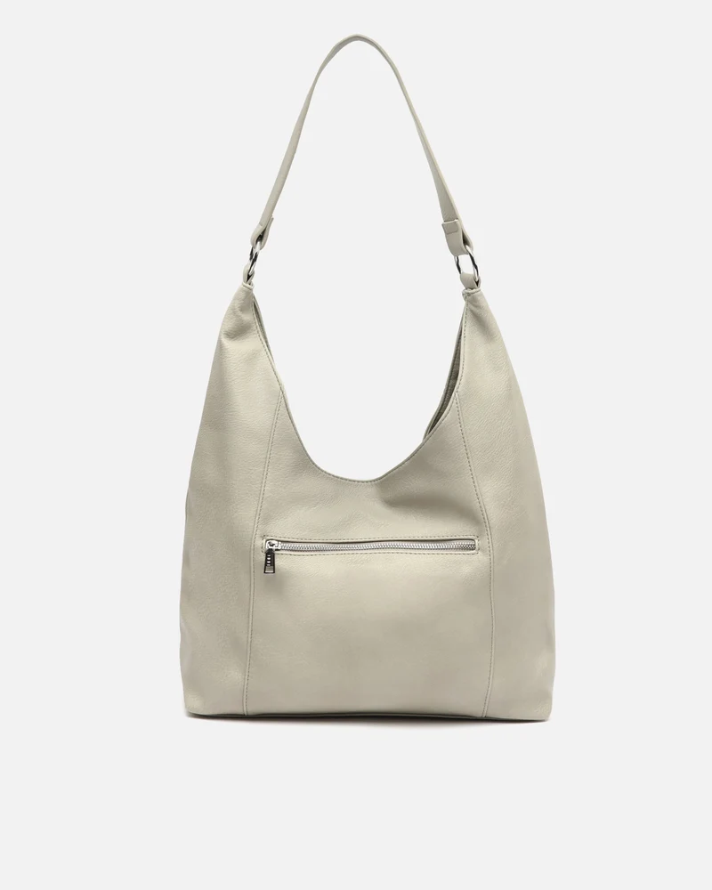 Diblini bolso hobo con detalles metálicos