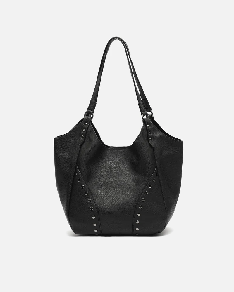 Serenity bolso de hombro con neceser extraíble y detalles metálicos