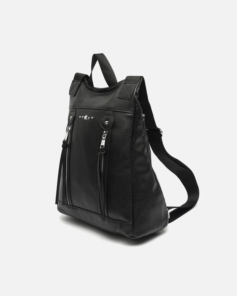 Zaba mochila antirrobo con detalles metálicos