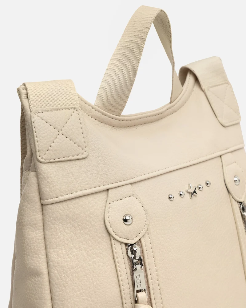 Zaba mochila antirrobo con detalles metálicos