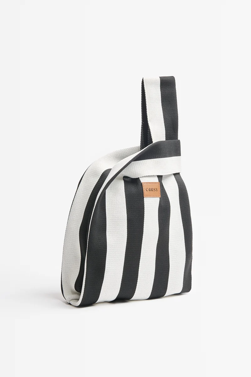 BOLSO MIKONOS NEGRO/BLANCO