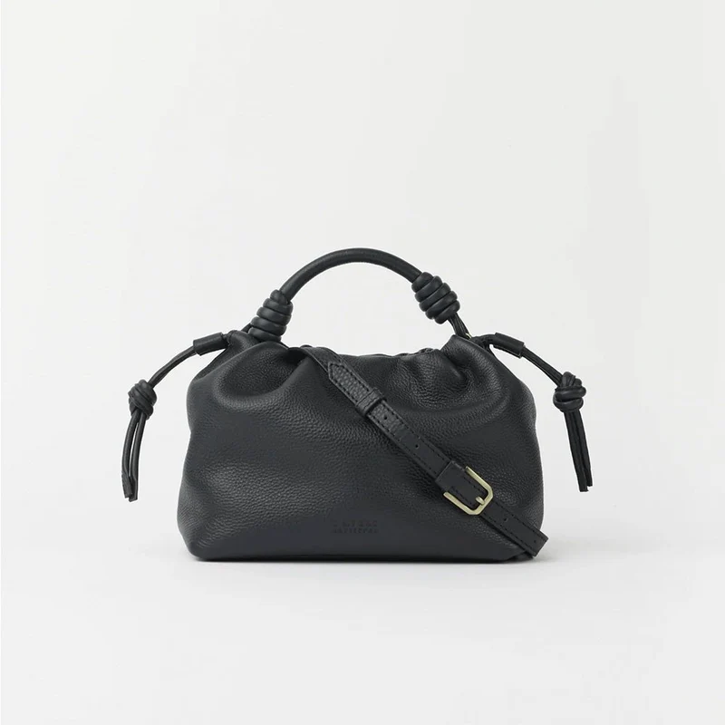 Bolso Kiki Mini Soft Grain Black