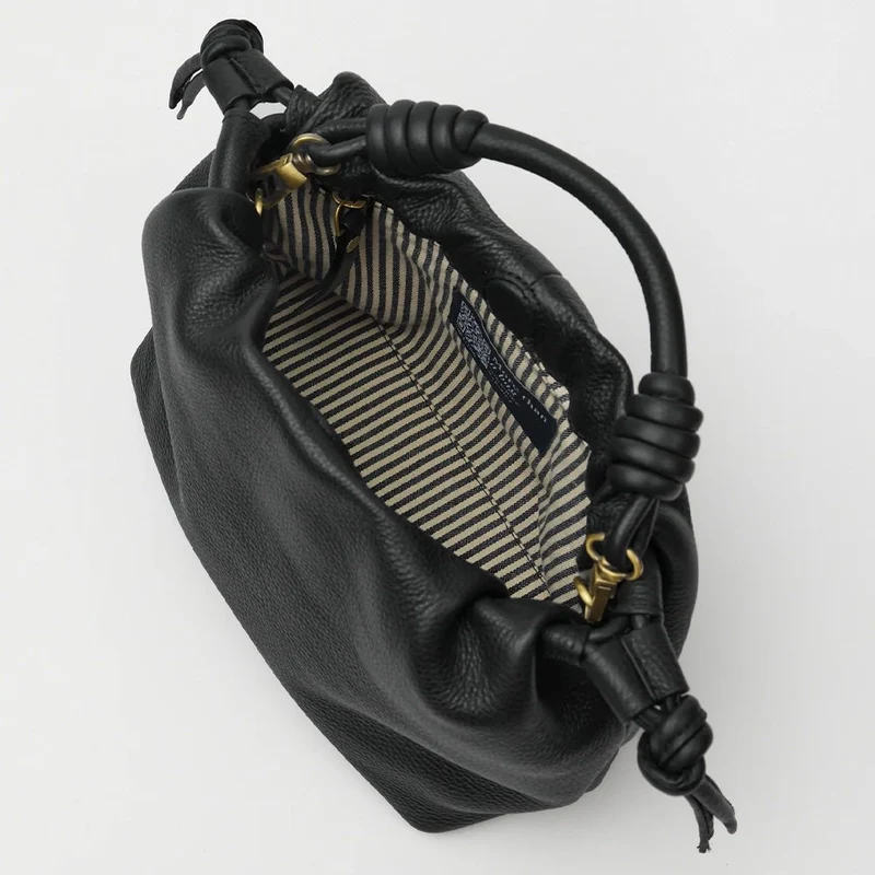 Bolso Kiki Mini Soft Grain Black