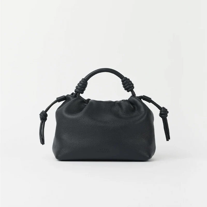 Bolso Kiki Mini Soft Grain Black