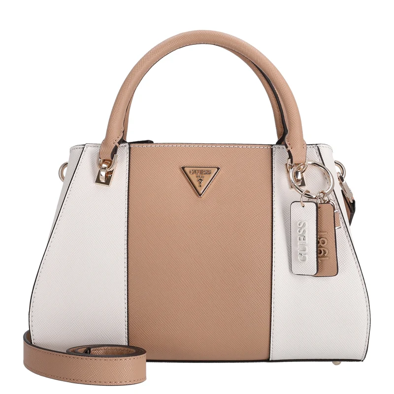 Guess Noelle II Luxury - Bolso de mano 26 cm (off white/biege)