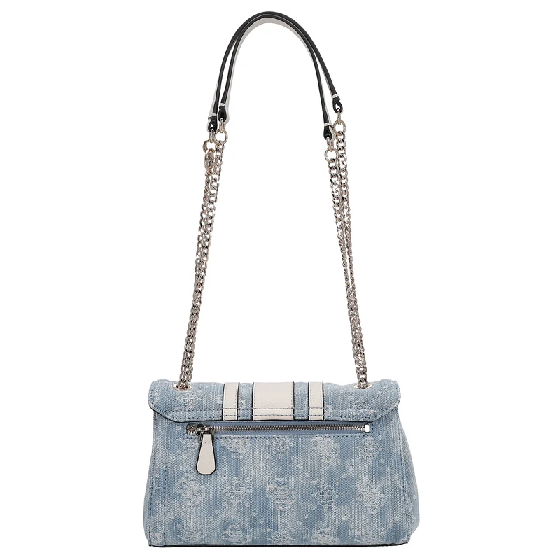 Guess Noelle II XBody Flap - Bolso bandolera 24 cm (denim logo)