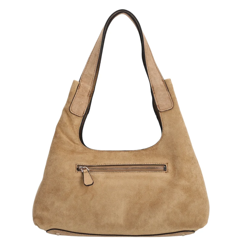Guess Sunset Small Hobo - Bolso bandolera 33 cm (tan)