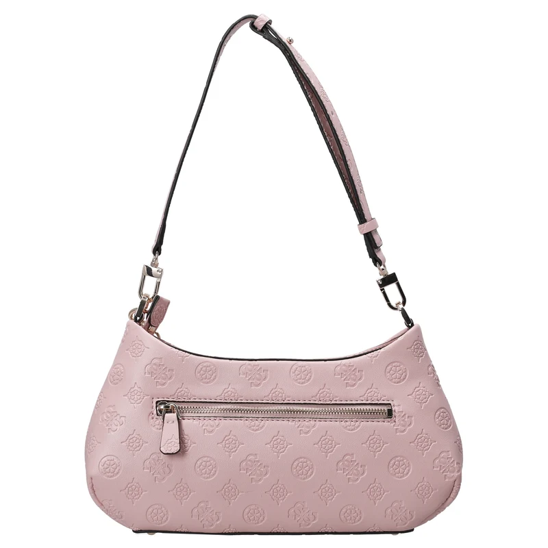 Guess Carmella - Bolso de hombro 30 cm (light pink logo)