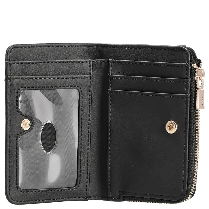 Guess Blake SLG Zip - Cartera 2cc 12 cm (black logo)