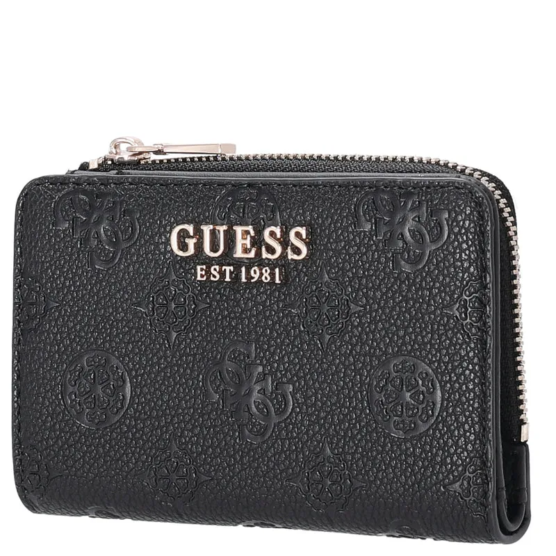 Guess Blake SLG Zip - Cartera 2cc 12 cm (black logo)