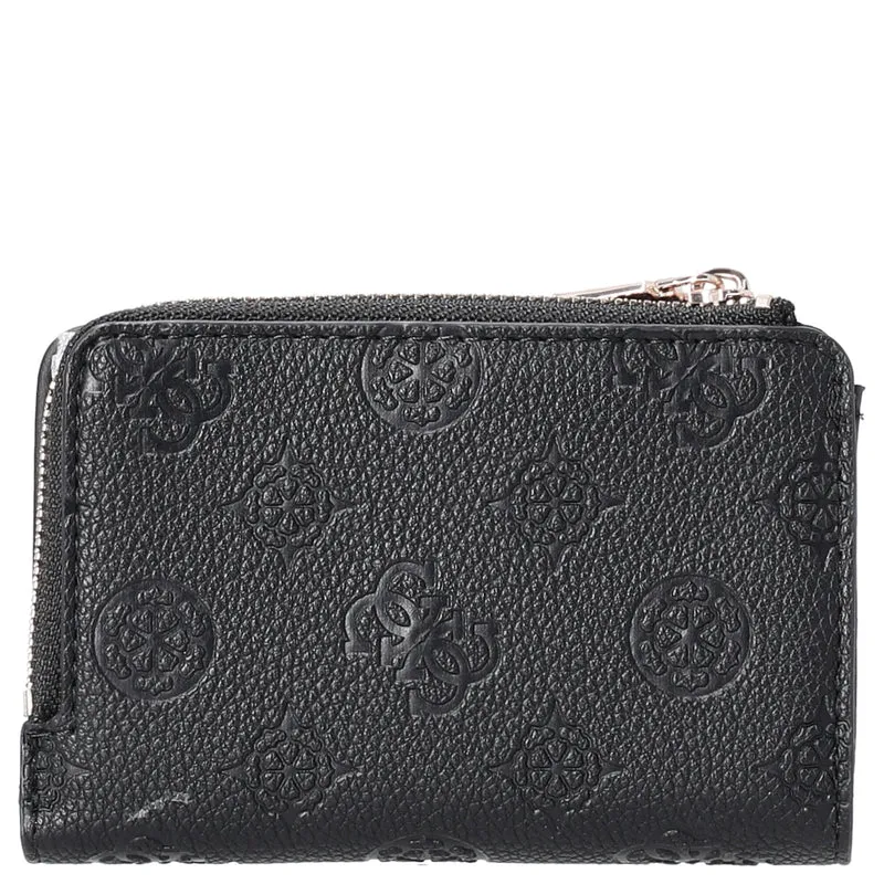 Guess Blake SLG Zip - Cartera 2cc 12 cm (black logo)