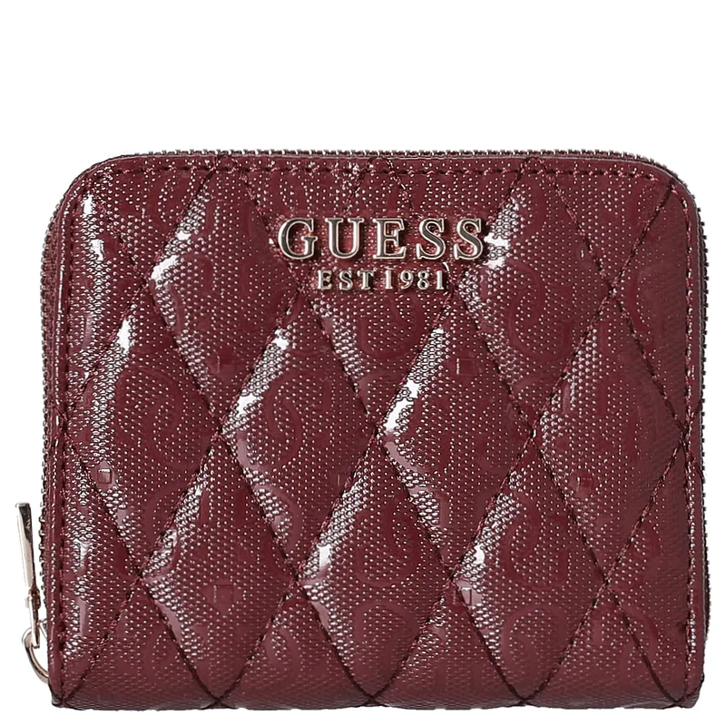 Guess Tamara SLG Small Zip - Cartera 3cc 11 cm (merlot)