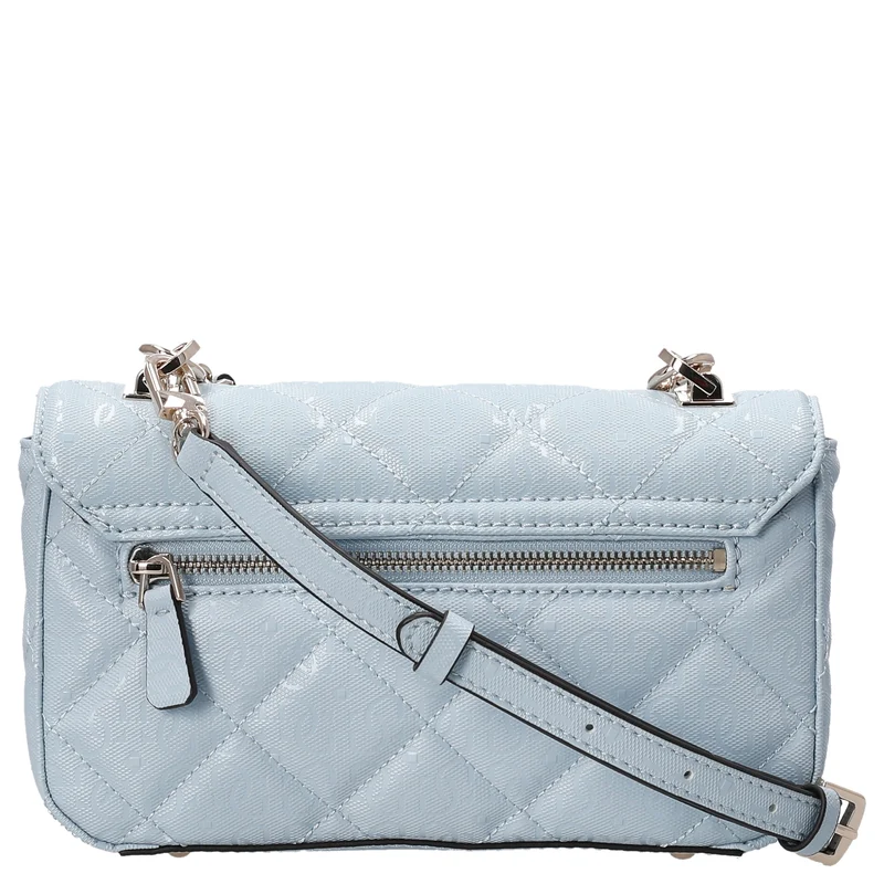 Guess Libby Flap - Bolso bandolera 23 cm (aqua)
